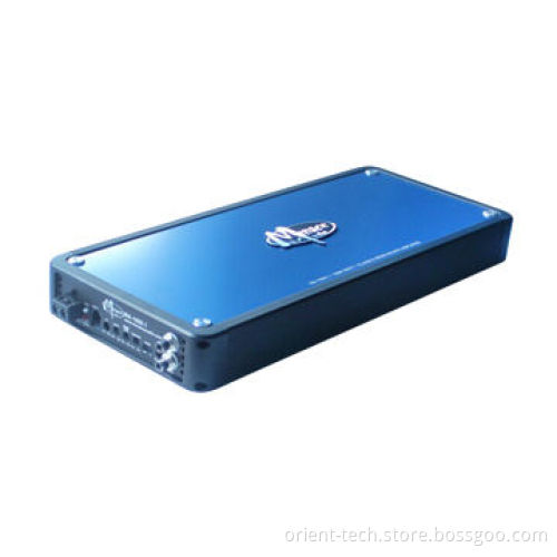 Compact Car Amplifier, 1CH Mono block 3200W at 2Ω RMS Output, 2pcs Bridgeable